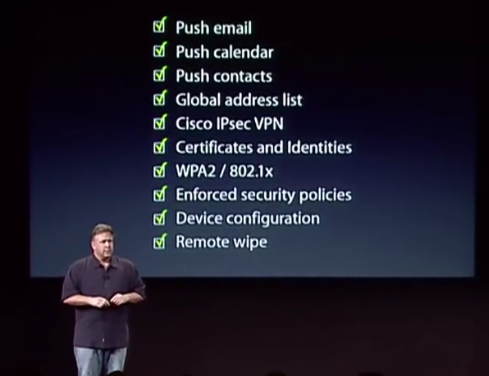 Apple Client Demands