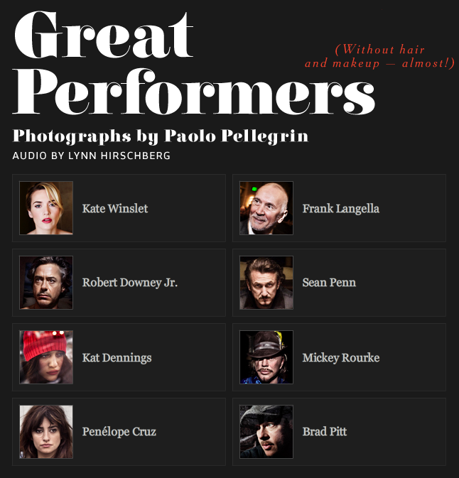 Great Performersby The New York Times